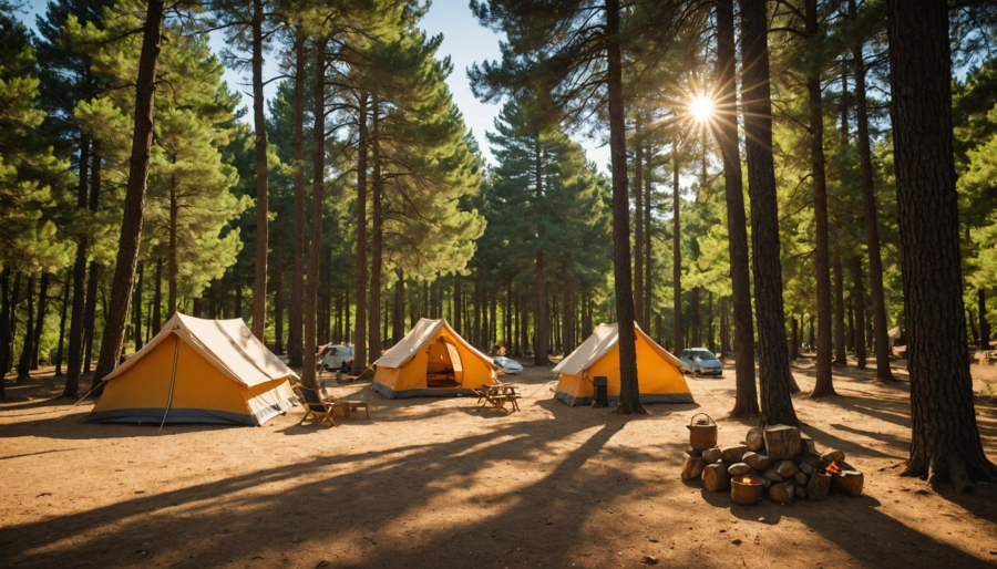 Ontdek de charme van kamperen in anduze, hart van de cevennen